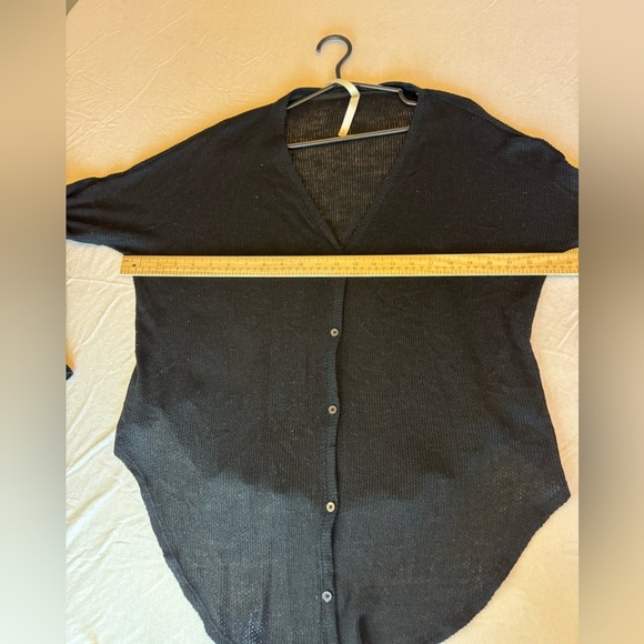 Babaton black sheer Sweater - Picture 5 of 6